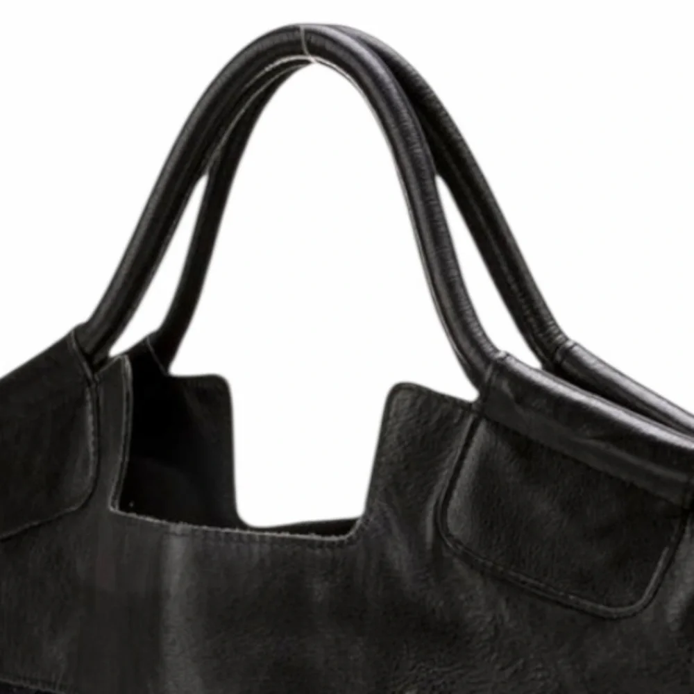 Foley+Corrina Suede Top Handle Bag in Cobalt Snakeskin Print Disco City Bag - Picture 8 of 8